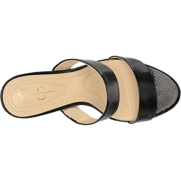 Jessica Simpson Women's Diza Strappy Platform, Black Size 5.5M - Picture 4 of 5